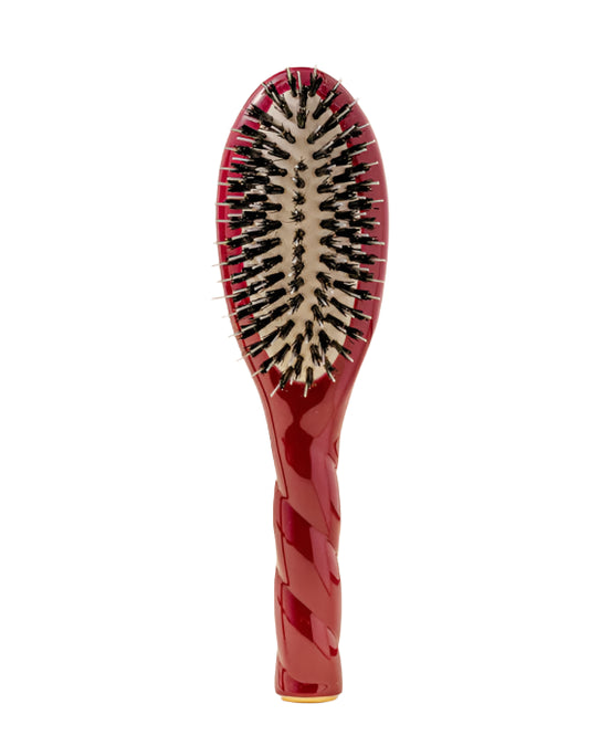 N.02 Essential Small Detangling & Care Brush Cherry Red