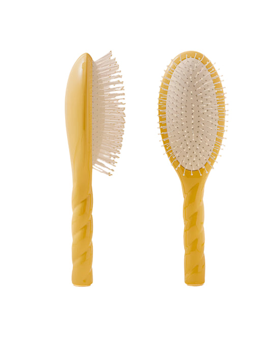 N.04 The Miracle Detangling & Massaging Brush Saffron Yellow