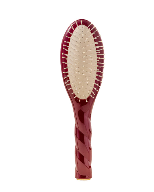 N.04 The Miracle Petite Detangling & Massaging Brush Cherry Red