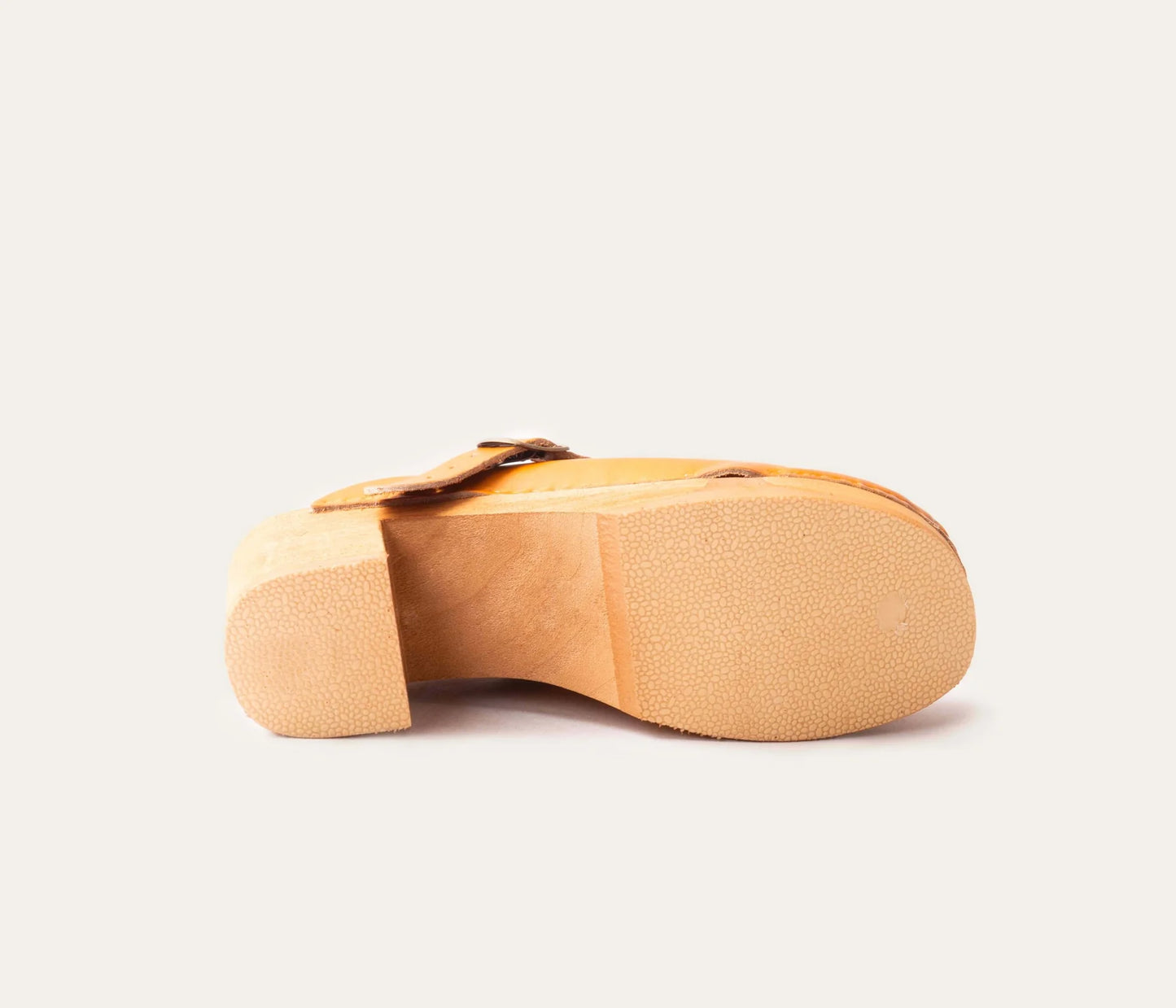 Natural Calf Leather Clogs