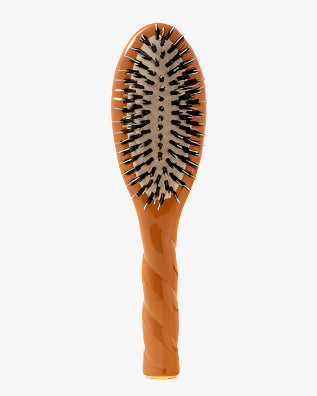 N.02 Small Essential Detangling & Care Brush Brown