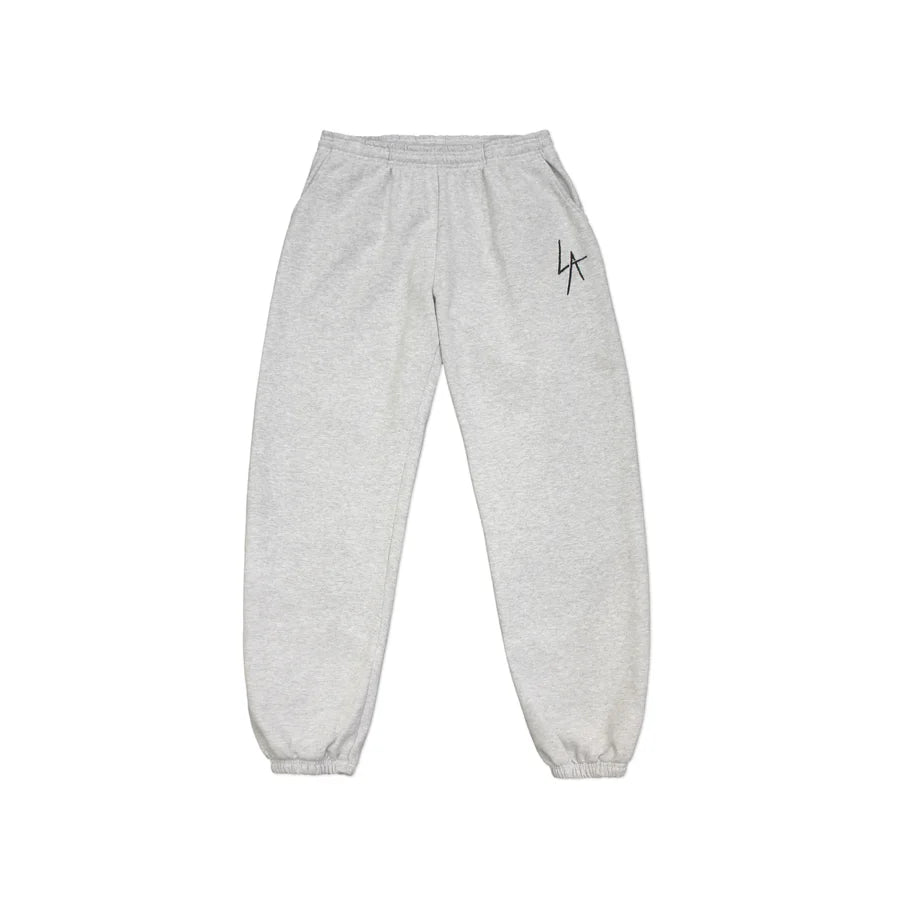 LA Slash Fleece Sweatpants Heather Grey