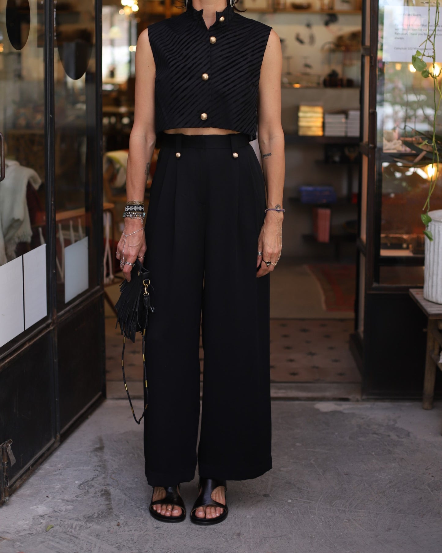 Jean Claude Pants Black