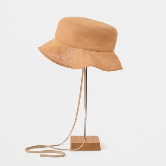 Organdy Hat Middle Orange Ochre
