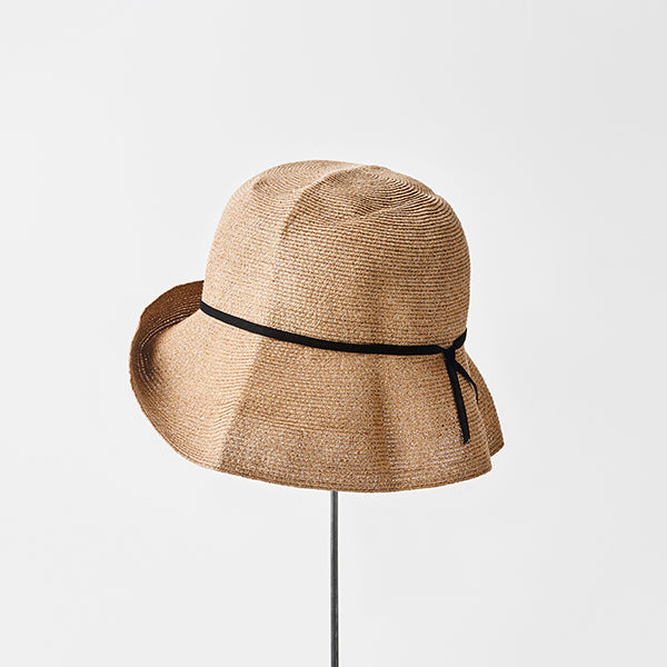 WP Paper Braid Light Hat Wide Natural/ Light Brown