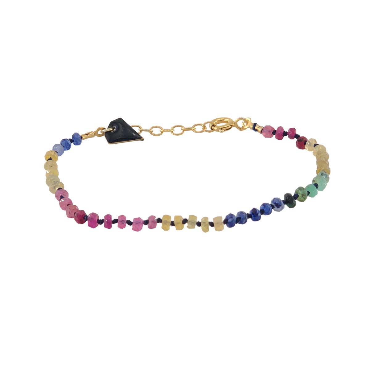 Multicolored Sapphire Candies bracelet