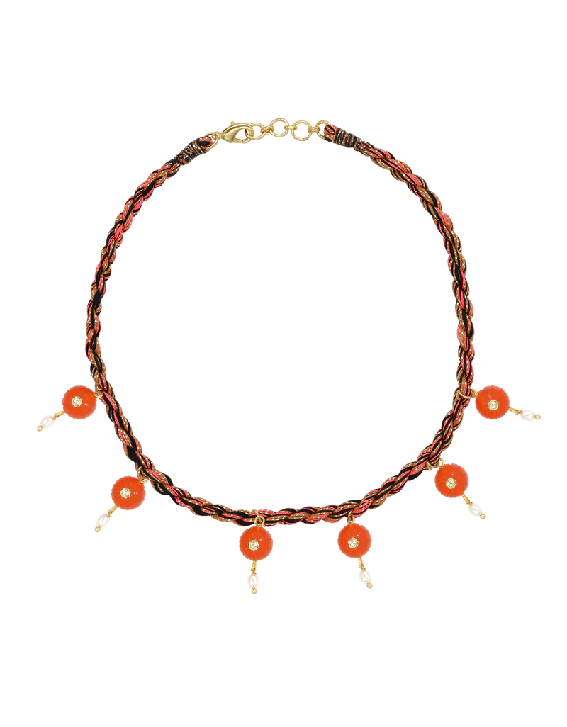 Melon Necklace Orange