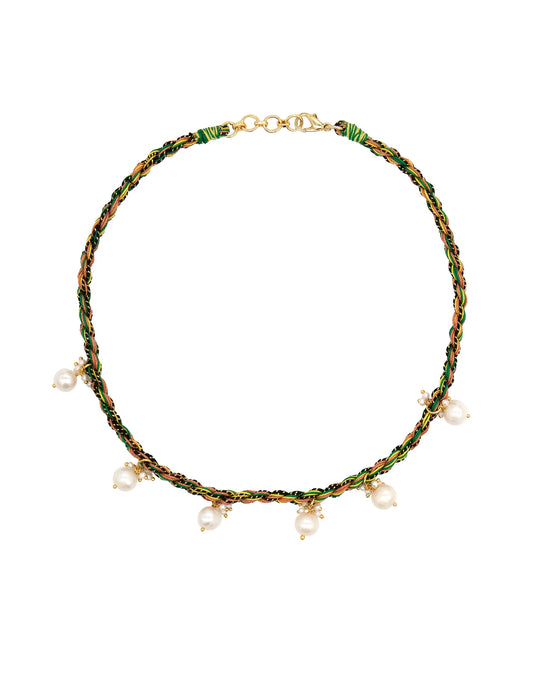 Pearl Jam Choker Green/Yellow