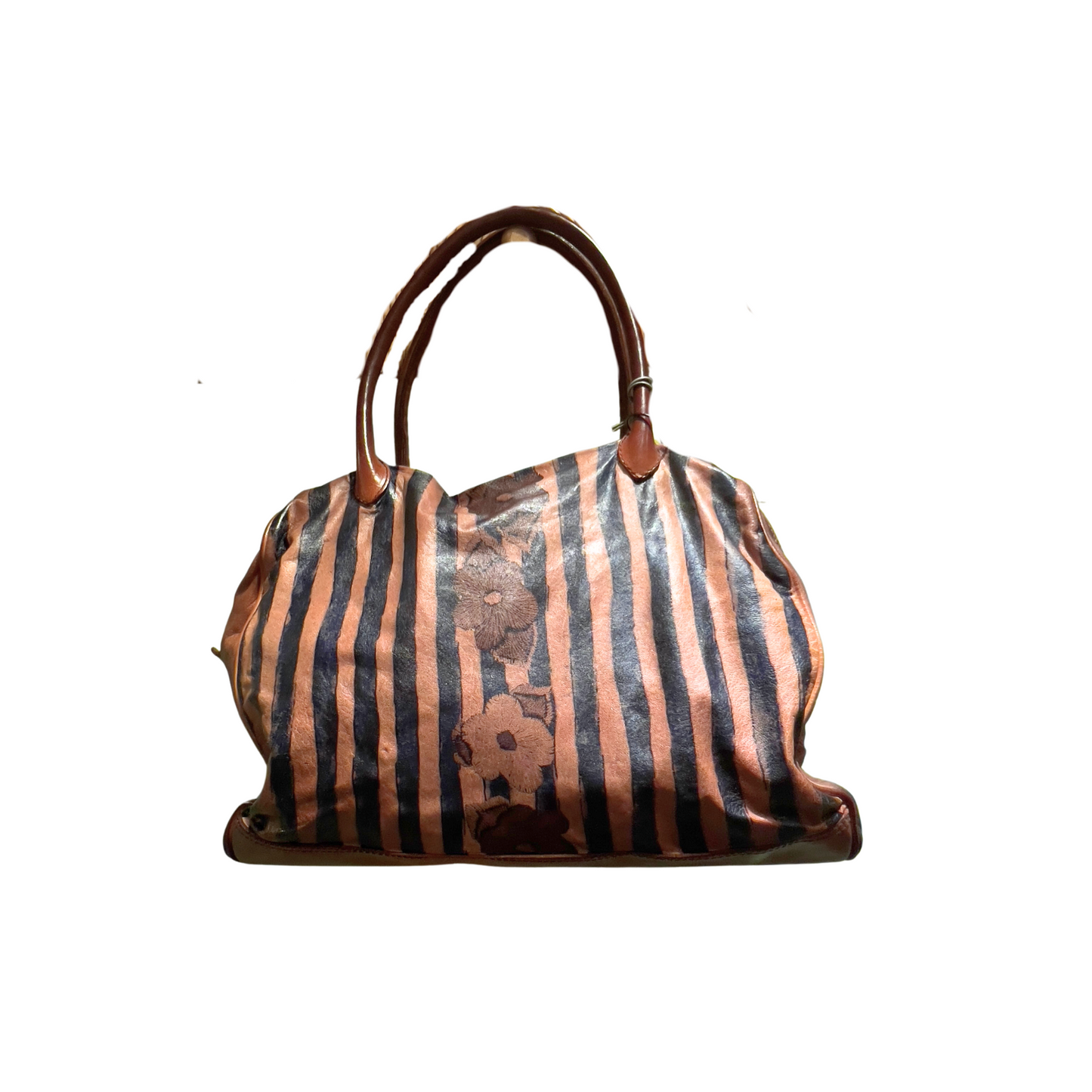 Monzeglio Bag Flower Brown