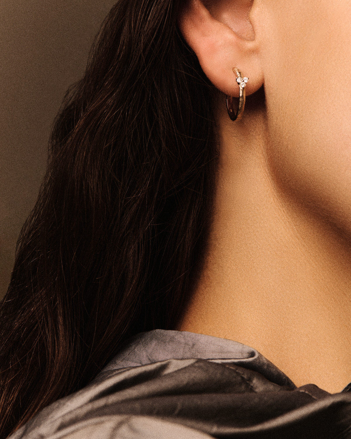 Gaby N2 Hoop Earring