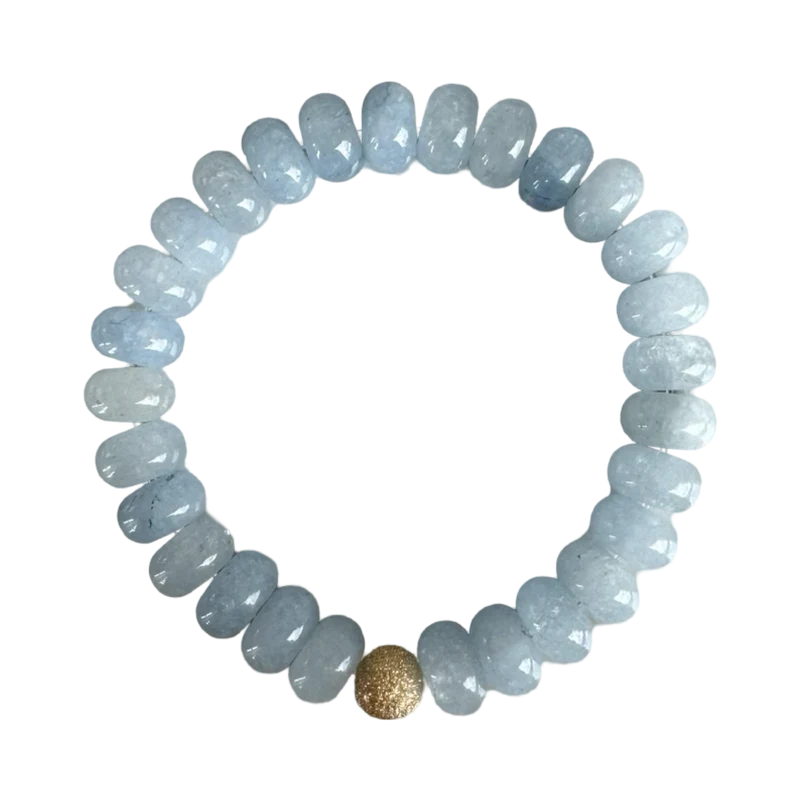 Dusty Blue Cloud Bracelet