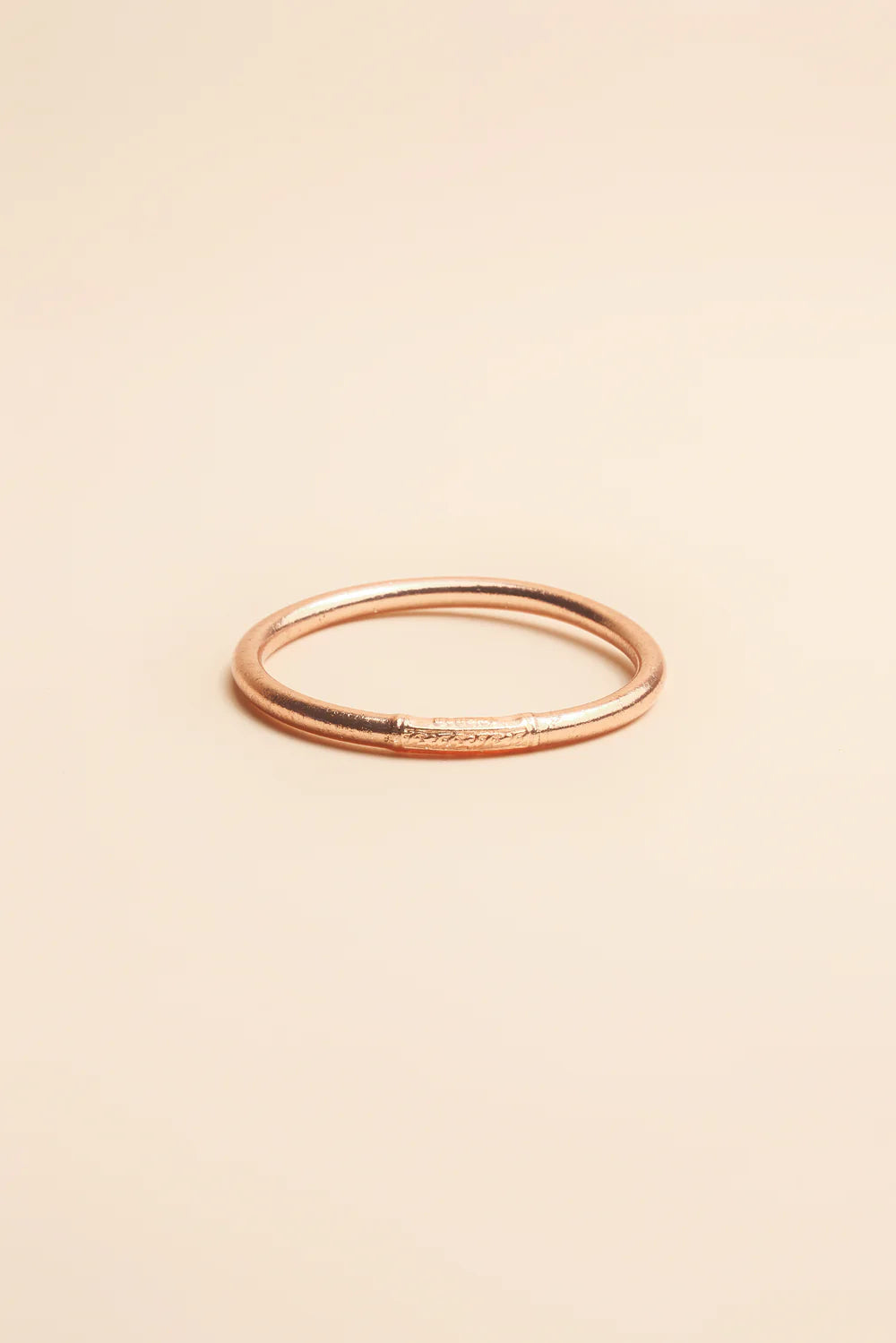 Champagne Kumali Mantra Thick Bracelet