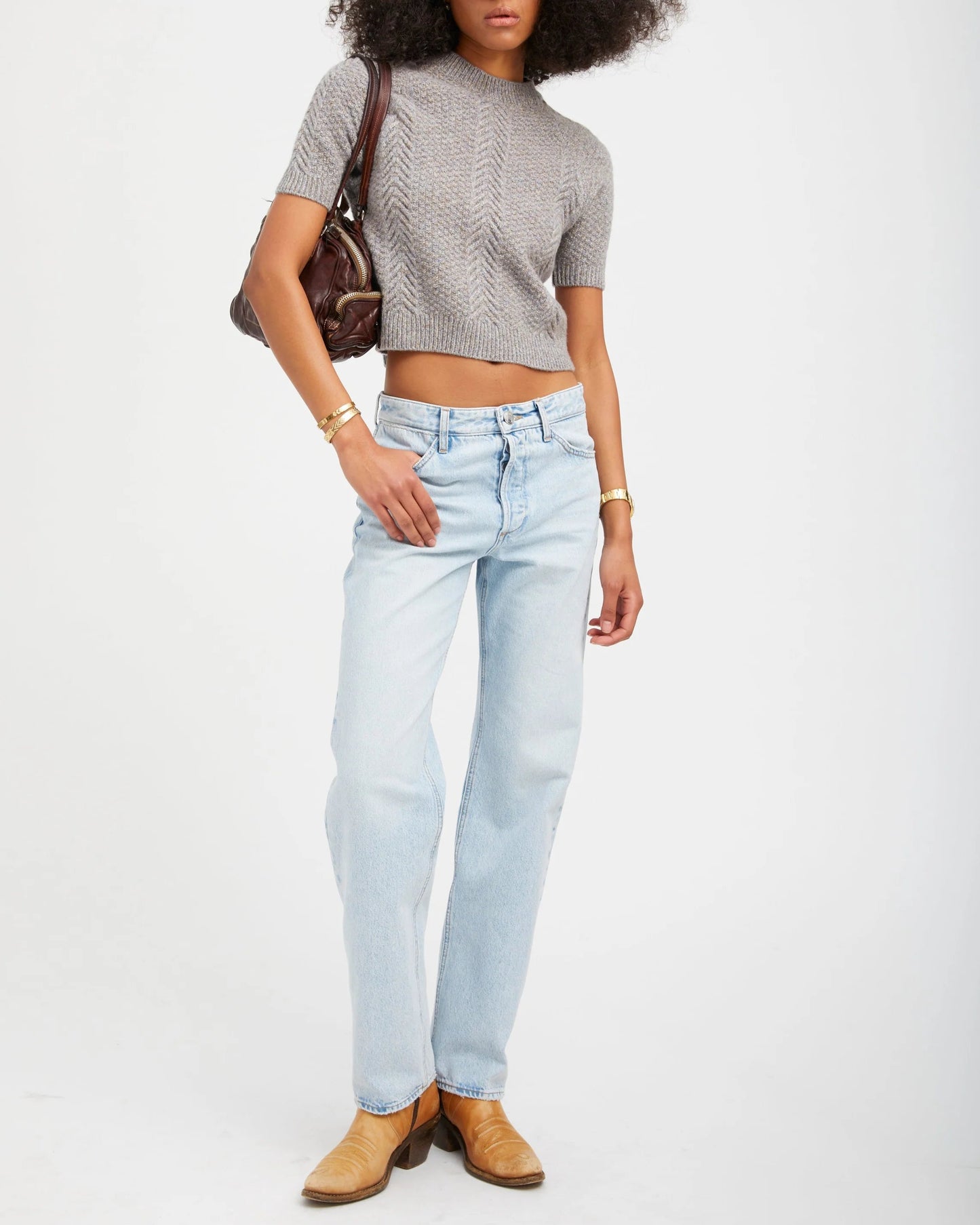 Farah Slim Boyfriend Denim Jeans