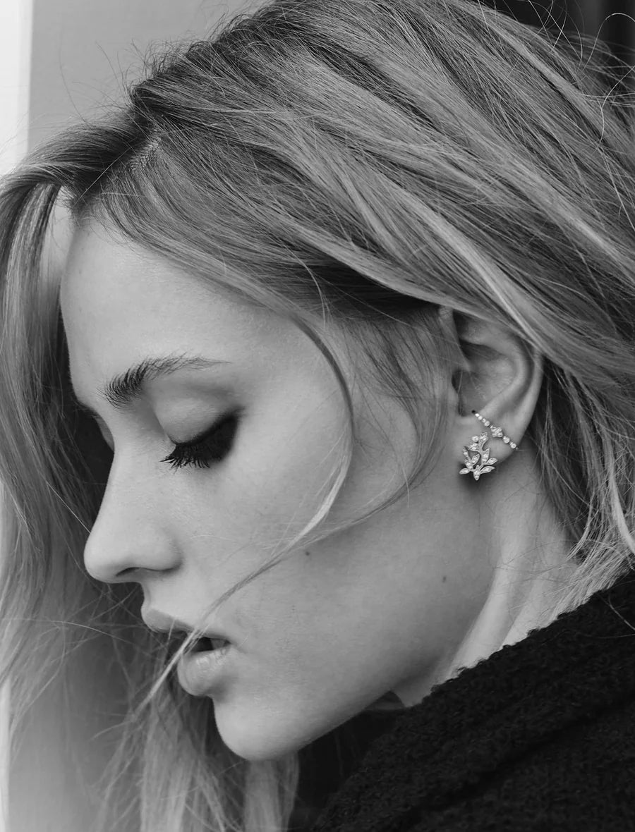 Belle Epoque Black Gold Earring