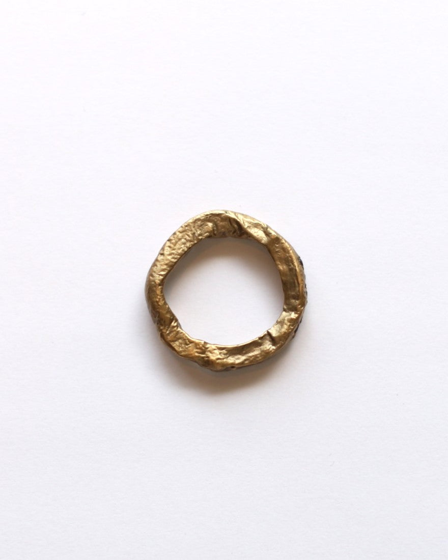 Bronze Ring Smoky Quartz