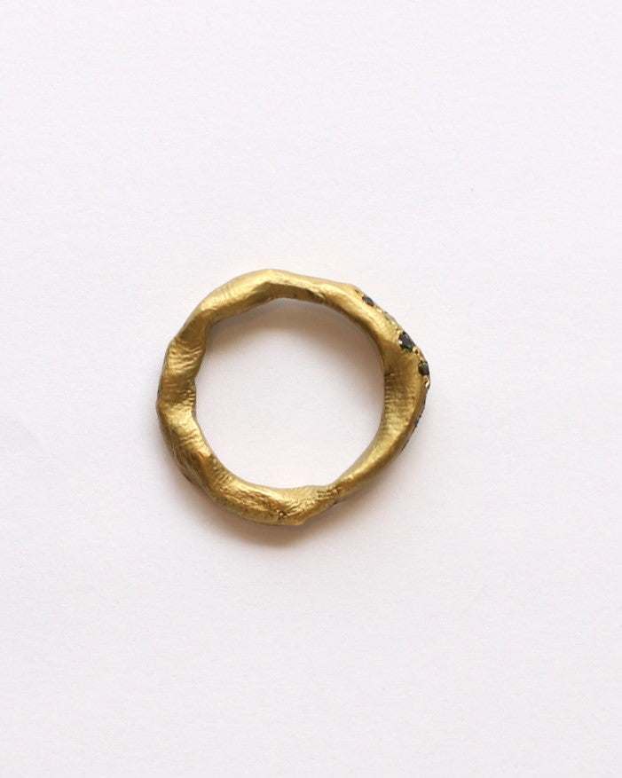 Mimo Ring Brass Tourmaline
