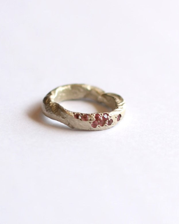 Silver Ring Pink Tourmaline