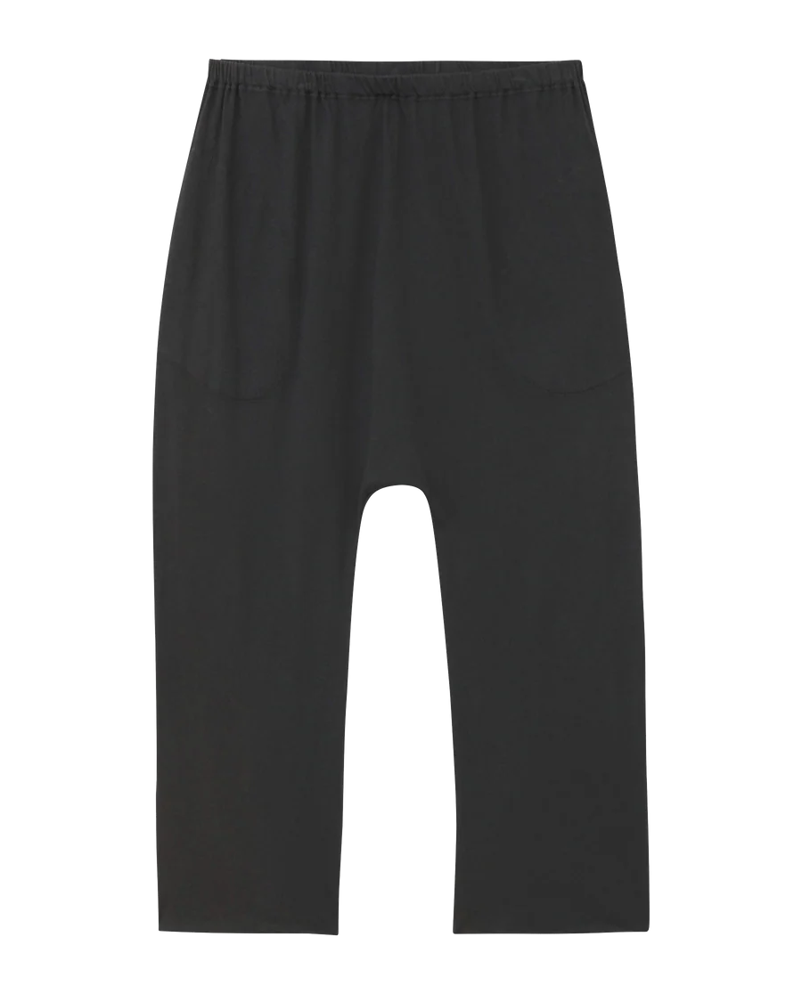 Jersey Crop Almost Black