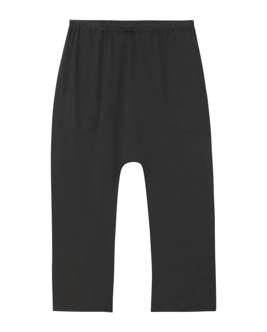 Jersey Crop Almost Black