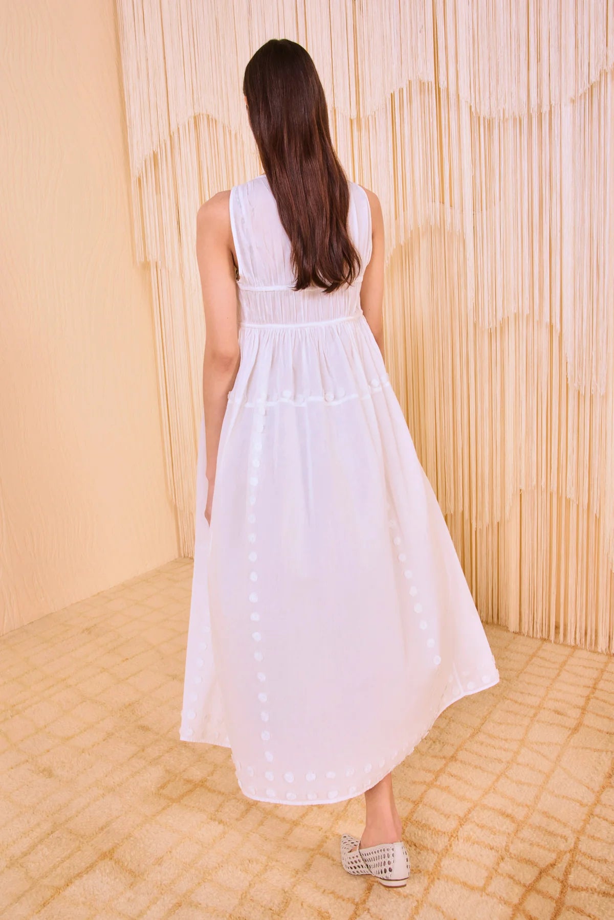 Gillian Sleeveless Dress Coverup Pristine
