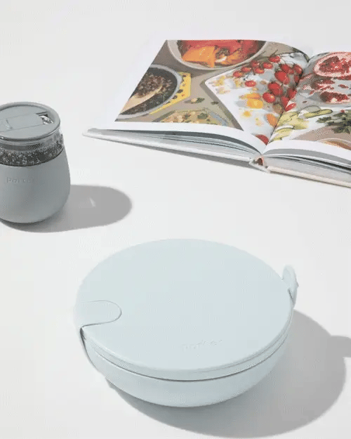 Portable Ceramic Lunch Bowl Mint