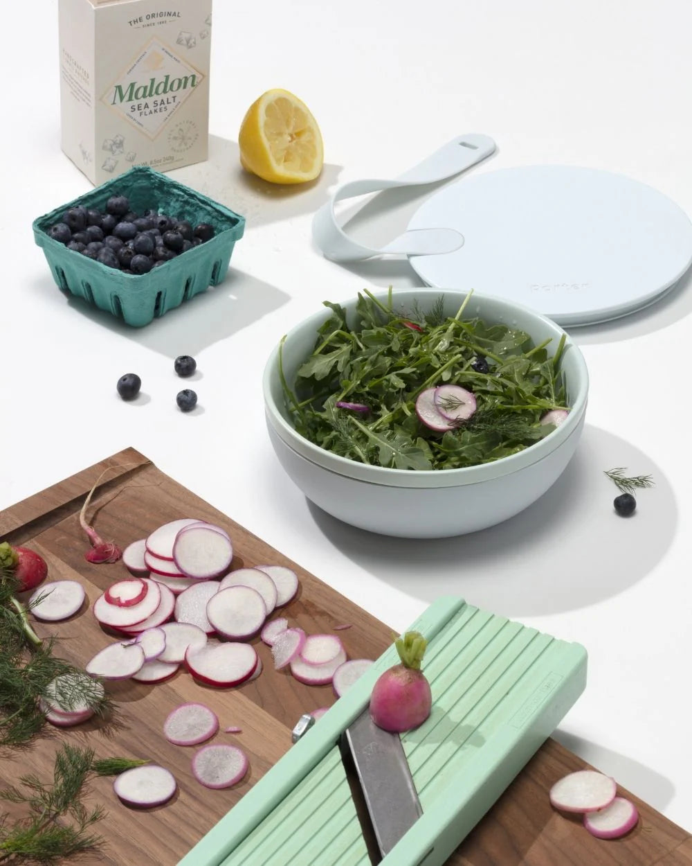 Portable Ceramic Lunch Bowl Mint