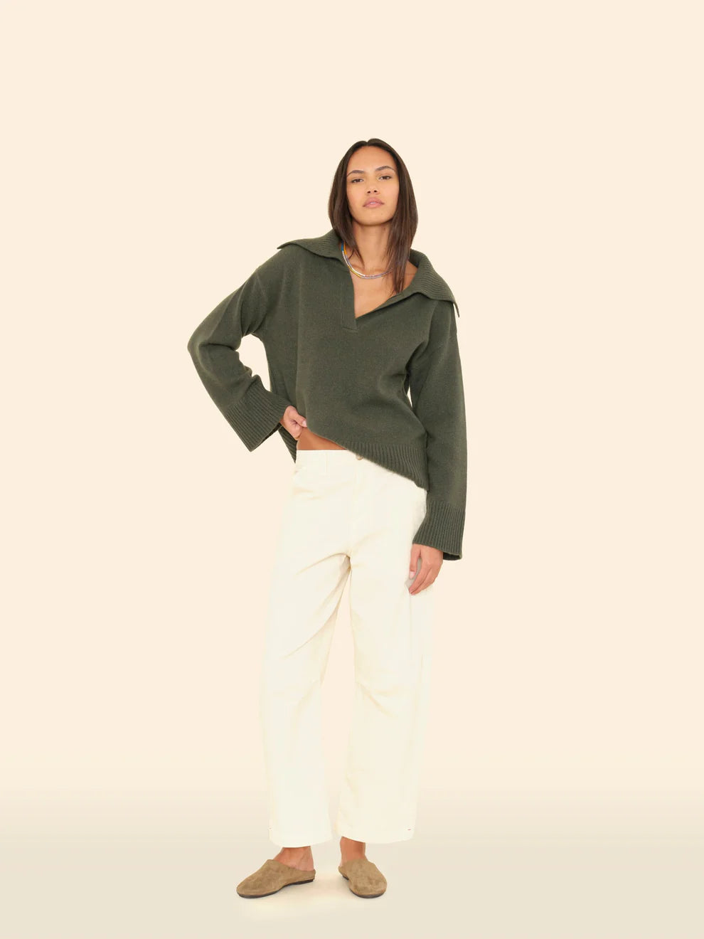 Rancho Pants Off White