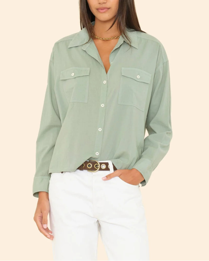 Sage Leaf Archie Shirt