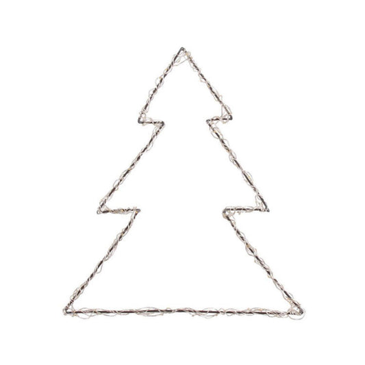 Christmas Tree Wire Word Black