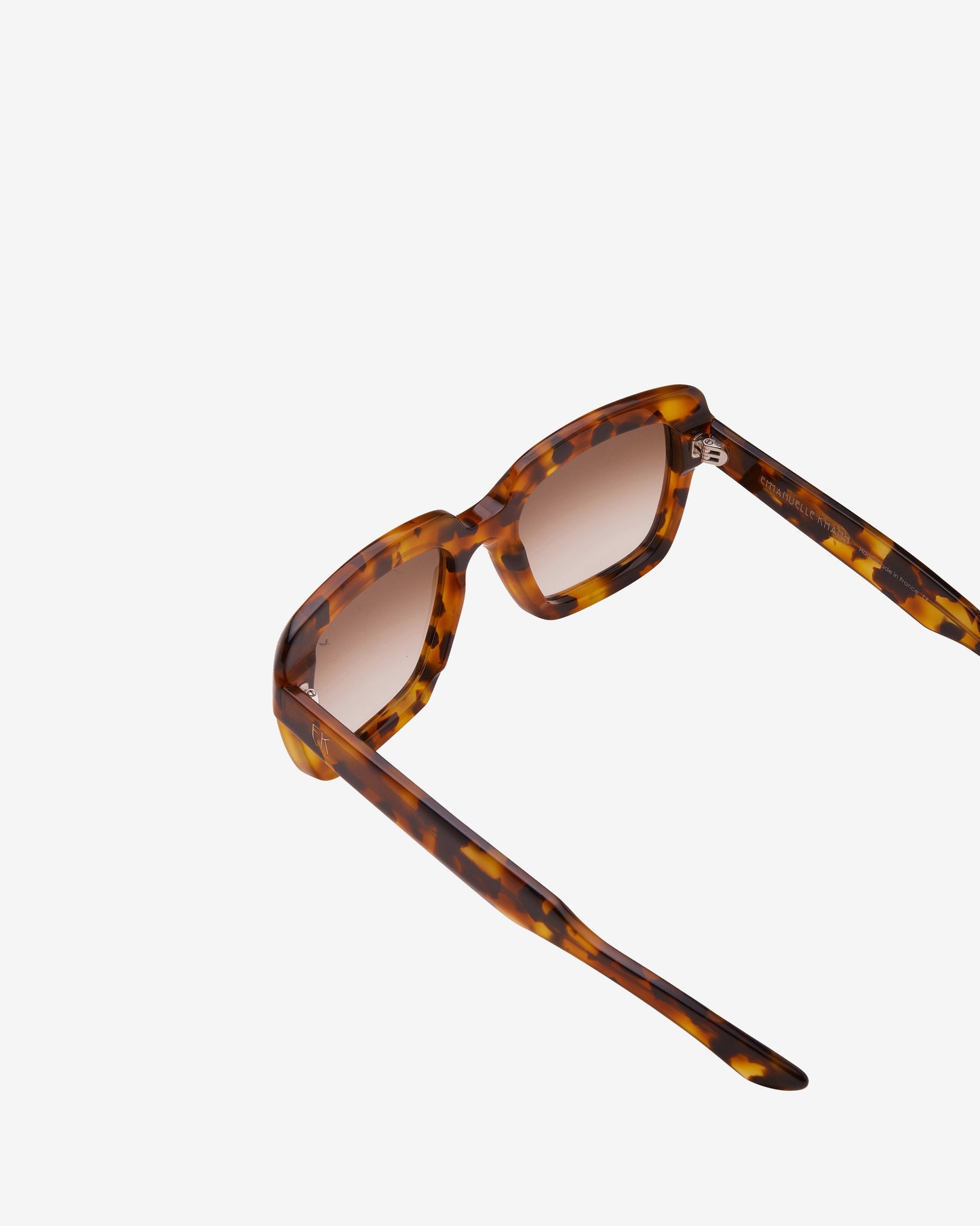 Shell Speckled Square Sunglasses