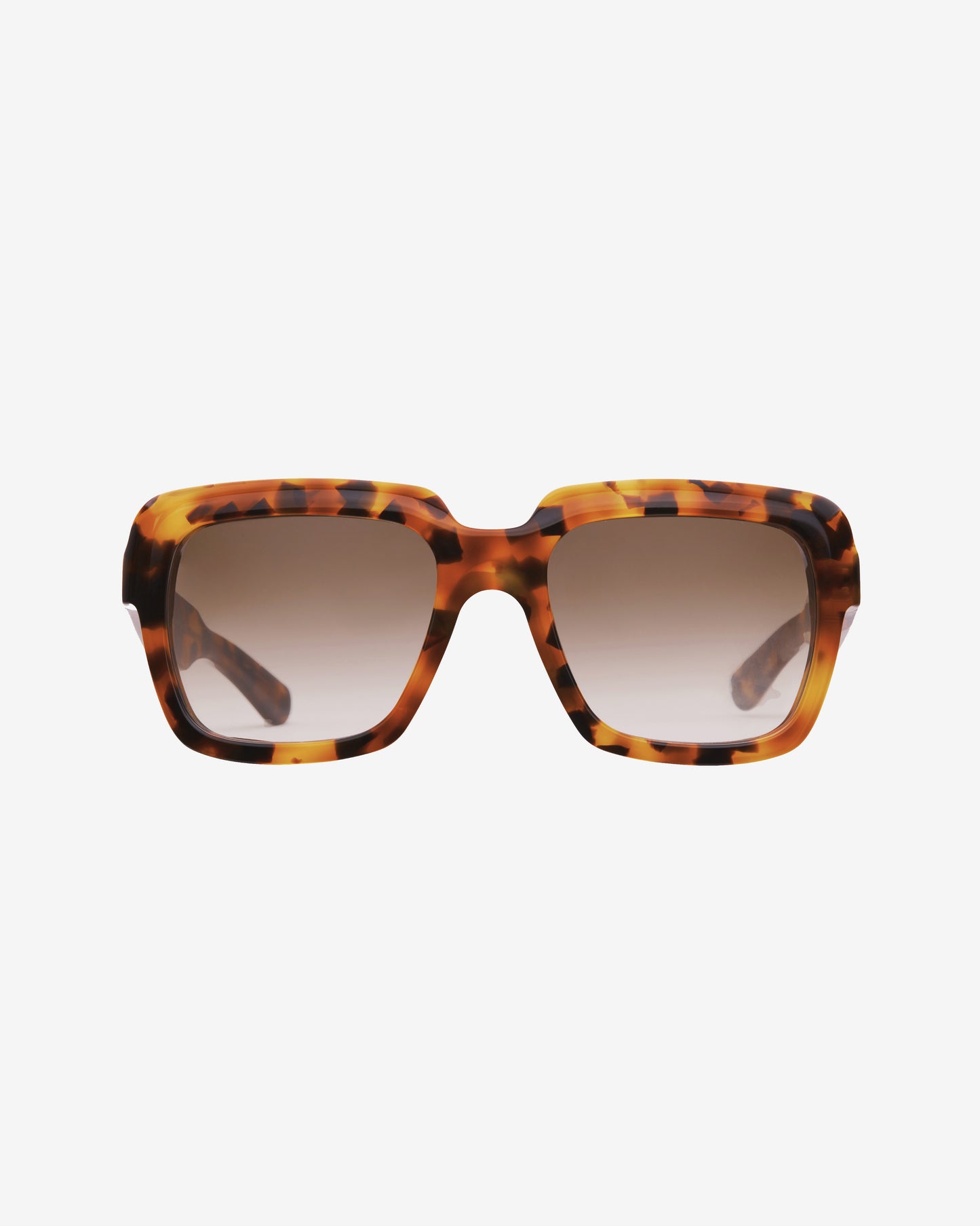 Shell Speckled Square Sunglasses