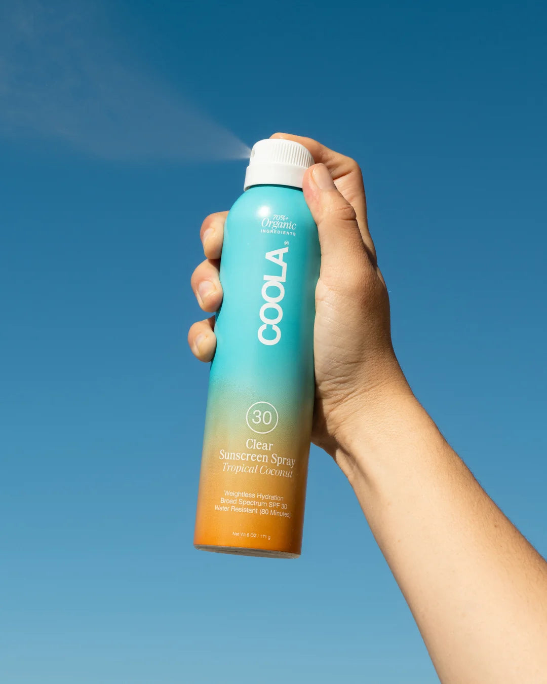 SPF30 Sunscreen Spray Tropical Coconut