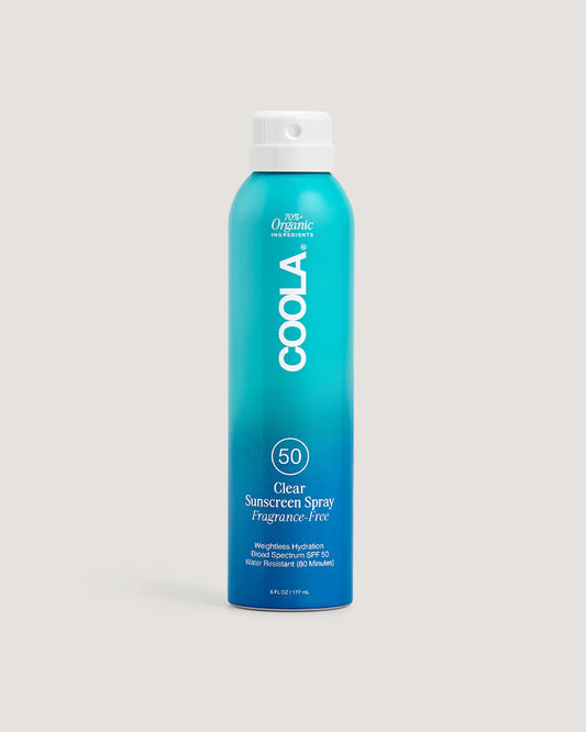 Fragrance Free Organic Sunscreen Spray SPF 50