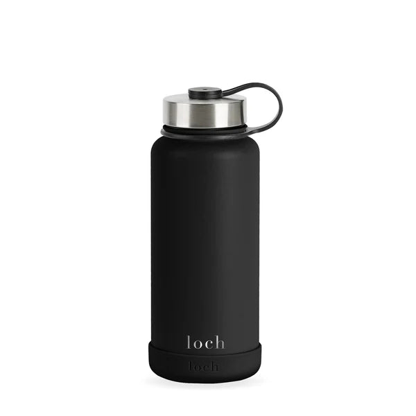 Black Monochrome Bottle 900ml (32 Oz)