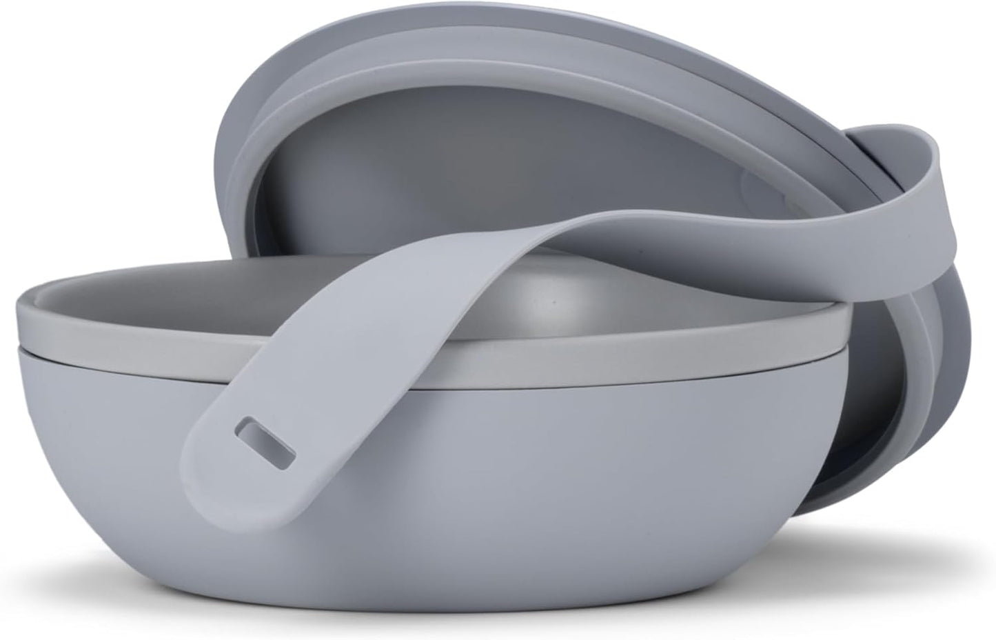 Portable Ceramic Lunch Bowl Slate
