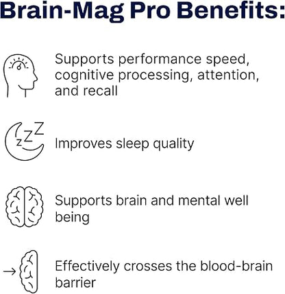 Brain-Mag Pro Magnesium L-Threonate 90 Capsules