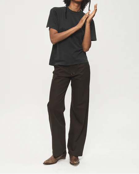 Boy T in Faded Black