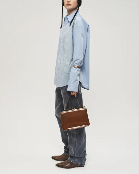 Reworked Uniform Shirt Blue