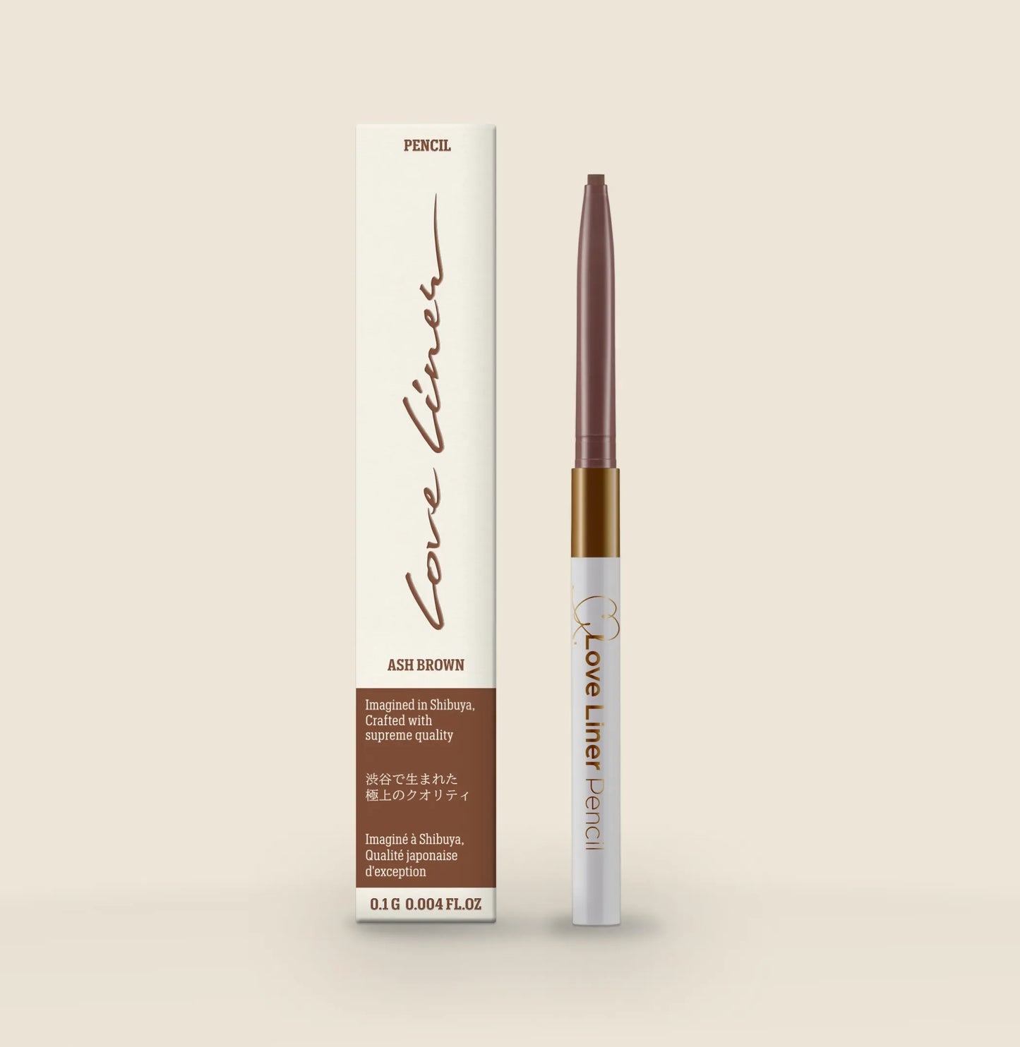 Love Liner Cream Fit Pencil Ash Brown