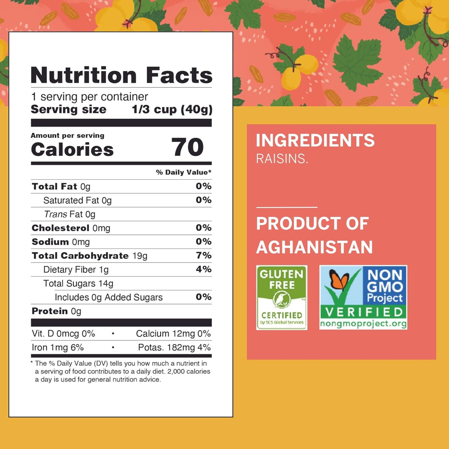 Kishmish Raisins 40g