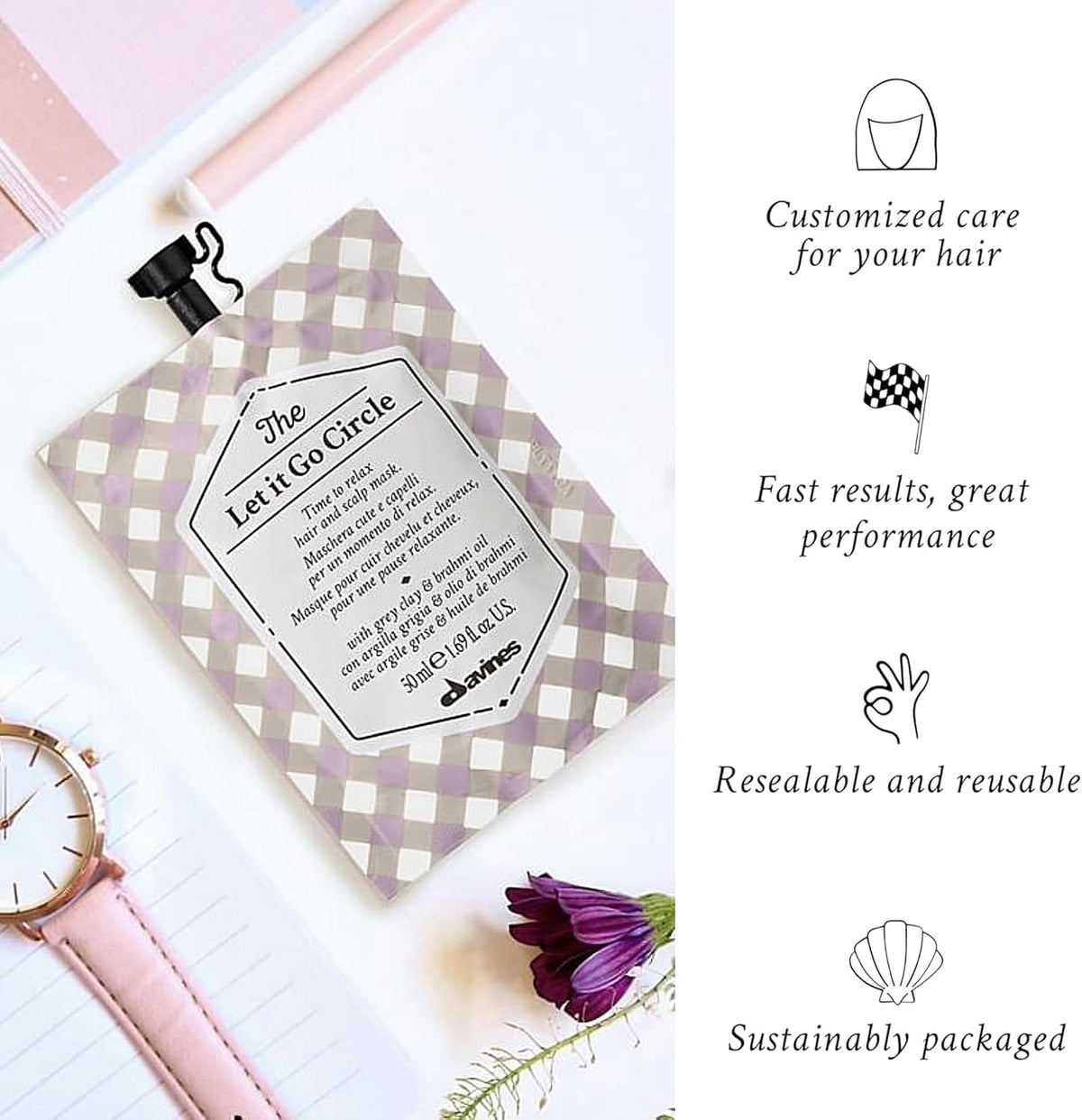 The Let it Go Circle Hair Mask