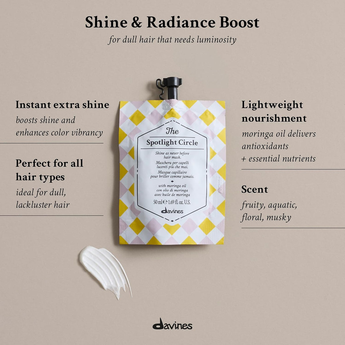 The Spotlight Circle Hair Mask