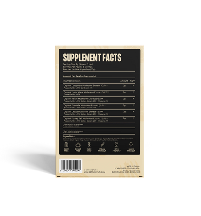 Mushrooms Mulitpack - 6x10g