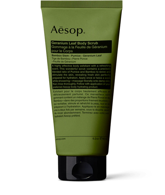 Geranium Leaf Body Scrub 180ml