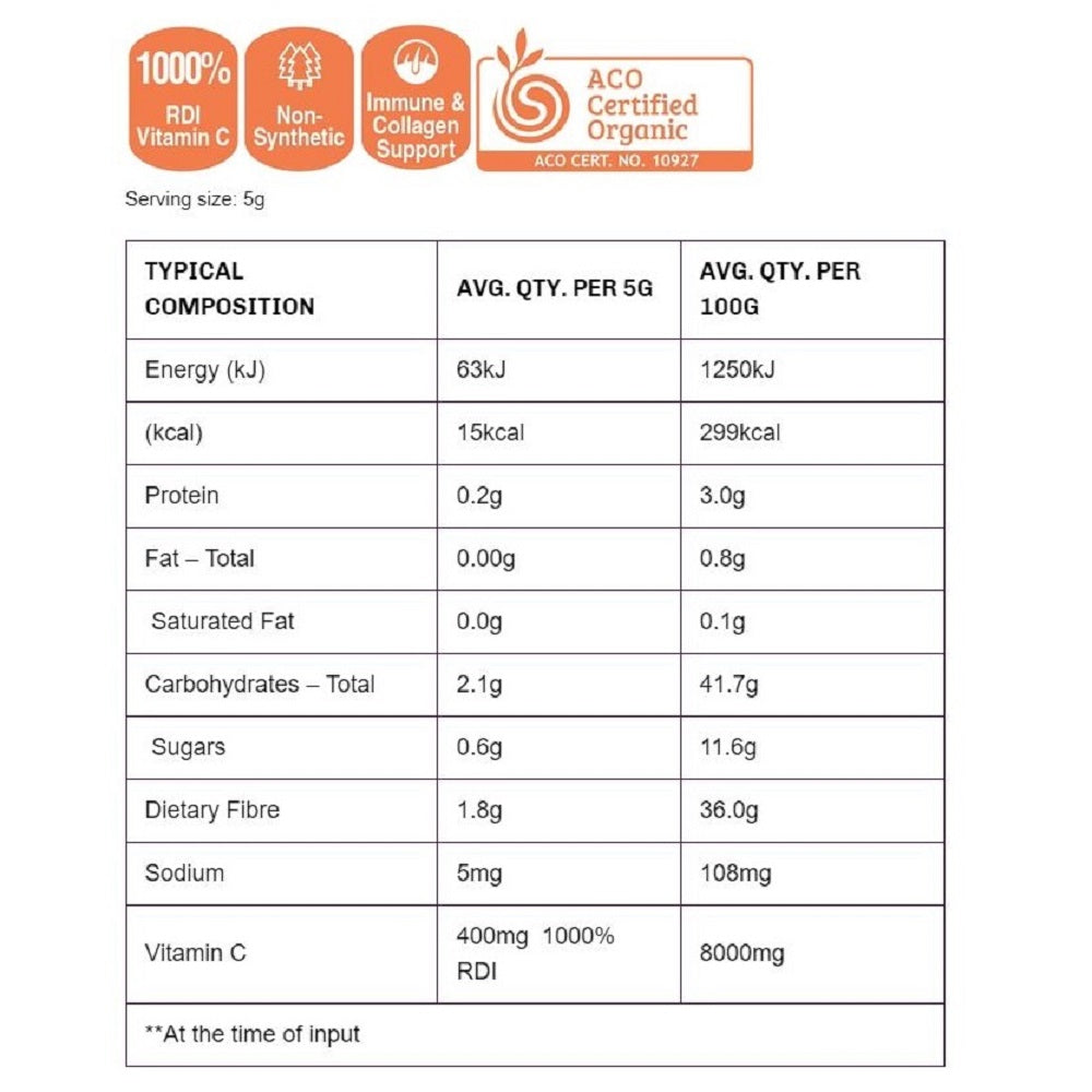 Immune Vitamin C (120g)