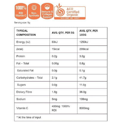 Immune Vitamin C (120g)