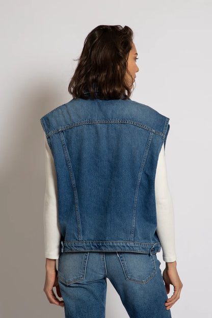 Bogart Sleeveless Denim Vest