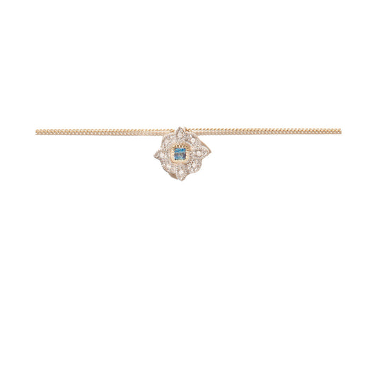 Bettina Blue Topaz Necklace