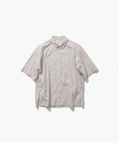Shrink Cotton Lawn Half Sleeve Shirt Beige