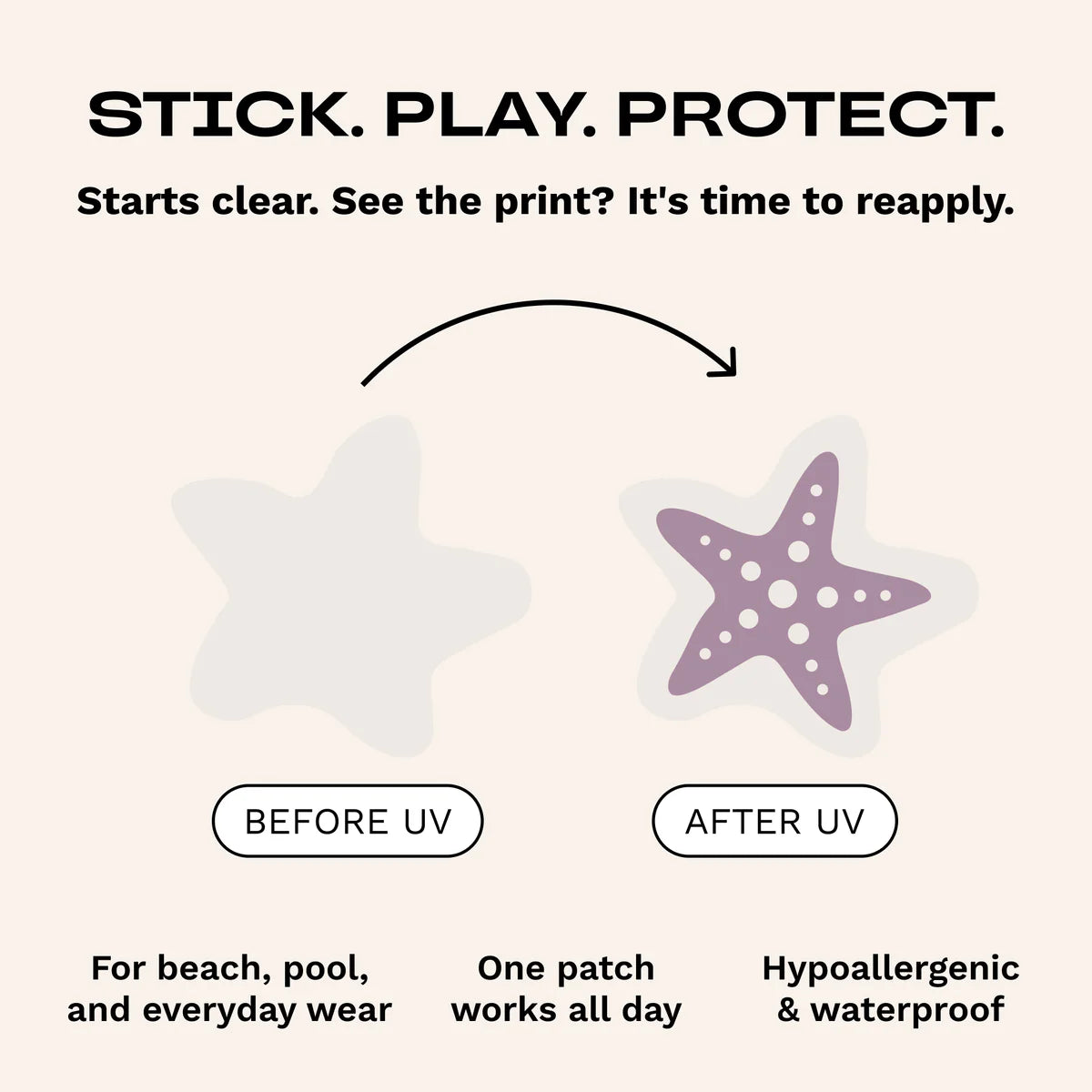 Kids UV Sensor Stickers